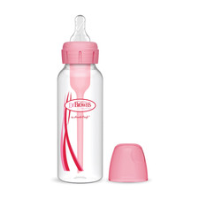 Dr. Brown's 8oz Anti-Colic Baby Bottle Pink Narrow Slow Flow BPA-Free 0m+ 1Pk Baby Bottle price