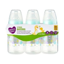 Parent's Choice Standard Neck Bottle, 5 fl oz, 3 pk Multicolor Newborn 0+ Months Baby Bottle price
