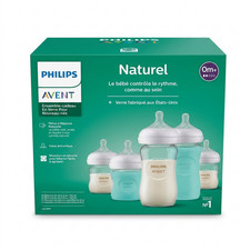 Philips Avent Newborn Gift Set, Clear Glass made SCD858/01 Damaged Box Baby Bottle price