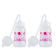 Hands-Free Baby Bottle - Traveling Baby Bottle 4 oz ( 2 Pack - Pink ) Baby Bottle price