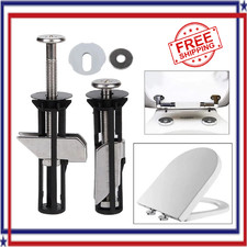 2 PCS Heavy Duty Toilet Seat Fastener Bolt kit, Universal Toilet Seat Bolt Kit Toilet price