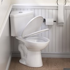17.2" Two-Piece Corner Toilet Dual Flush 0.8/1.28 GPF for Compact Bathroom Toilet price