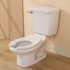 Two Piece Baby Toilet 10" Rough in 1.26 GPF Single Flush Round Toilet w/ Seat Toilet price