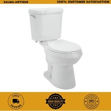 Glacier Bay N2428RB 1.28 GPF Round 2-Piece Toilet – White, Seat Included Toilet price