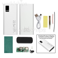 22.5W Fast Charging Module Power Bank Case DIY Kits 1260110 Battery Box 20000mAh Chargers & Kits price