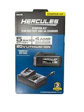 Hercules 20V Lithium-Ion 5AH And 4AMP Charger Starter Kit HC014K NEW Chargers & Kits price