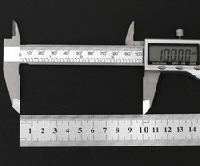 4''/6"/8''/12'' inch Stainless Steel Double Sided Ruler Metal Metric Imperial Ruler price