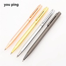 Students Ballpoint Pen Short Spin Office School Teenager ball Roller Ink Black Gel Ink (Roller) Pen price