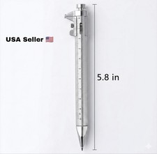 1PC Multifunction 0.5mm Gel Ink Pen Vernier Caliper Roller Ball Pen writing New Gel Ink (Roller) Pen price