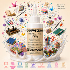 Lineco Clear Pva Adhesive Glue Acid-Free Bookbinding Paper Photo Craft Adhesive - Glue price