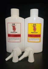 THIN & Medium CA Glue -3T Large 8 oz Bottles - "Super Glue" Adhesive Adhesive - Glue price