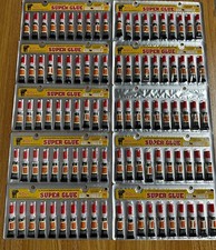 100 Tubes of Super Glue- Cyanoacrylate Adhesive in bulk Free Shipping Adhesive - Glue price