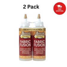 Aleene's Fabric Fusion Adhesive, Premium Clear Permanent Fabric Glue, 4 fl oz Adhesive - Glue price