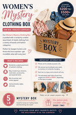 Women's Mystery Clothing Boxes Bulks 5lb Modest Clothing price