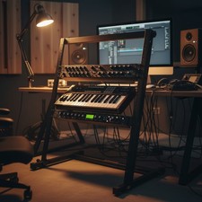 Rack Stand Metal 12-Spaces Capacity Studio Stage Equipment Organizer Studio and Stage Equipment price