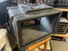 CNB Wooden Padded Nylon Travel 6 Space Equipment Rack Case Studio Stage No Lids Studio and Stage Equipment price