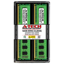 A-Tech 16GB 2x 8GB PC3-10600 Desktop DDR3 1333 MHz DIMM 240pin Memory RAM 16G 8G RAM Memory price