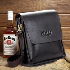 Mens Leather Shoulder Bag Crossbody Satchel Casual Messenger Travel Pouch Carry Men's Messenger Bag price