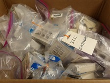 ICC & 3M Network Accessories, Ends, Face Plates, Wall Mounts Mixed Lot 770+Total Network Accessories price