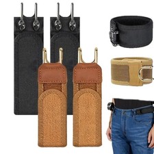 Unisex Buckleless Elastic Belt Adjustable Hook and Loop Waist Belt Men's Belt price