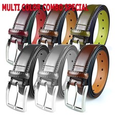 Mens Belt Genuine Leather Belts For Men Dress Belt for Mens Many Colors & Sizes Men's Belt price