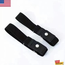 2 Pack No Buckle Elastic Belt Invisible Loop Belt for Jeans Pants Men's Belt price