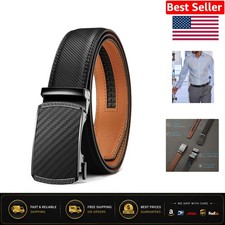 Men's Adjustable Ratchet Belt - Luxurious Leather for Ultimate Fit 32"-38" Men's Belt price