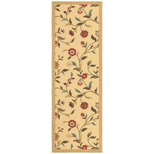 Ottohome Collection Non-Slip Rubberback Floral Leaves 2X5 Indoor Runner Rug, 1 F Runner Rug price