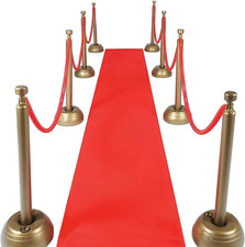 2x15 Feet Red Aisle Runner Carpet Event Runner Rug for Indoor Outdoor Wedding Runner Rug price