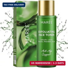 MAREE Exfoliating Toner with Salicylic Acid - AHA BHA Face Exfoliant & Pore Clea Toners price