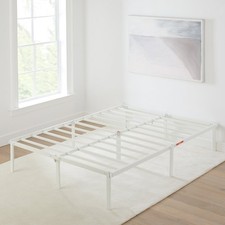 Mainstays MS20D1102213 14" Heavy Duty Steel Slat Platform Bed Frame, Size: Bed price