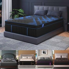 12" 14"Gel Memory Foam Hybrid Spring Mattress Twin Full Queen King Bed in A Box Bed price