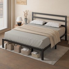 Bed Frame Twin Full Queen King Metal Platform With Headboard and Footboard Bed price