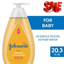 Johnson's Baby Shampoo with Tear-Free Formula for Baby's, Dye-Free, 20.3 fl. oz Baby Shampoo price