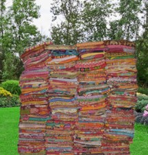 Indian Vintage Kantha Quilt Bedspread Handmade Quilt Throw Cotton Blanket Quilt price
