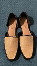 Journee Collection Two-tone casual flats, womens shoes US 8.5 / 9 Black brown. Women's Casual Shoes price