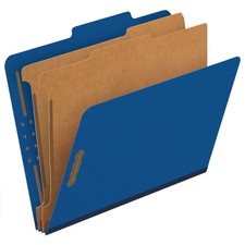 Classification File Folders 1 Divider LetterSize Paper Organizer Prongs Folder price