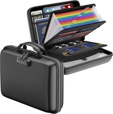 DocSafe Fireproof File Organizer with Lock for Important Documents Folder price