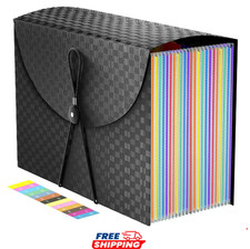 Expanding File Folders Accordion File Organizer with 24 Pockets,Accordian Docume Folder price