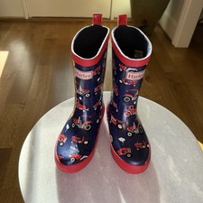 Children’s HATLEY  Tractor Rain Boots Size 12  Excellent  Condition! Boys' Boots price