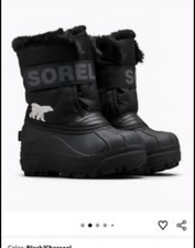 Sorel Boys' Toddler Waterproof Faux Fur Winter Snow Boots Size 8 Boys' Boots price