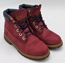 Timberland Boys Boots Red/Navy A1FNP Premium Waterproof Size 4.5 Boys' Boots price