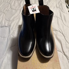 Deer Stags Boys' Zane Dress Comfort Chelsea Boot Black Size 4 Big Kid Medium NWT Boys' Boots price