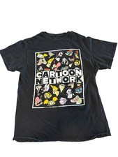 Cartoon Network Dexter Johnny Bravo Courage Powerpuff Graphic Tee Black M Girls' T-shirt price