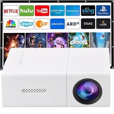 1080P Mini Projector Dolby 4K HD H DMI Bluetooth Video Home Theater Cinema USA Projector price