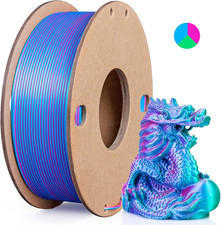 Silk PLA 3D Printer Filament Triple Color Silk PLA Filament 1.75Mm 3D Printing Filament price