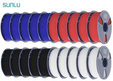 10KG/20KG SUNLU ASA PETG PLA PLA+2.0 PLA-Matte PLA-Meta SILK ABS EABS Filament Filament price