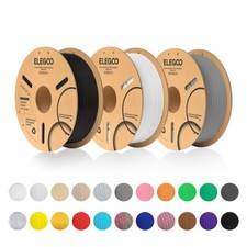 【Buy 3 Get 2 Free,Add 5】ELEGOO PLA PLA+ Rapid PLA+ ASA 3D Printer Filament 1KG Filament price