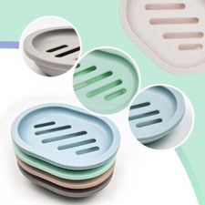 Soap Dishes Holder Self Drain Container Case Bath Shower Basket Storage Box Soap Dish price