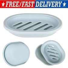 Soap Dishes Holder Self Drain Container Case Bath Shower Basket Storage Box Soap Dish price